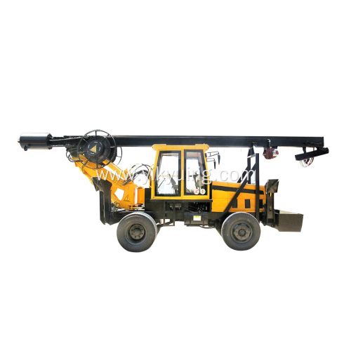 85KW-126KW Trailer Hydraulic Rotary Drilling Machine